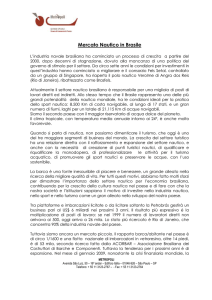 settore nautico Brasile