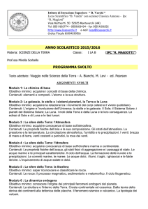 Programma svolto I LA B MAGIOTTI SORBELLO