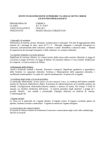 ISTITUTO DI ISTRUZIONE SUPERIORE VIA DELLE SETTE CHIESE