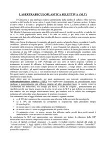 LASERTRABECULOPLASTICA SELETTIVA (SLT)