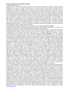 La criminologia positivista.