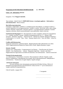 Piaggesi Scienze e tecnologie applicate progr