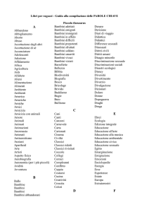 Thesaurus Opac Ragazzi - Biblioteca Planettiana