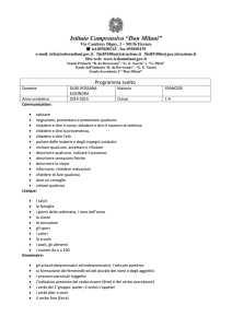 Istituto Comprensivo “Don Milani” Via Cambray Digny, 3 – 50136