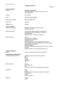 curriculum vitae