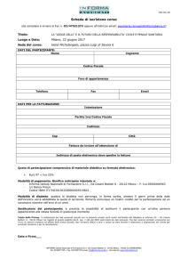 Convegno: “CONTROLLO INTERNO, INTERNAL