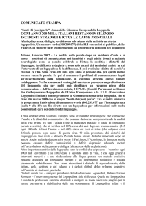 Comunicato Stampa