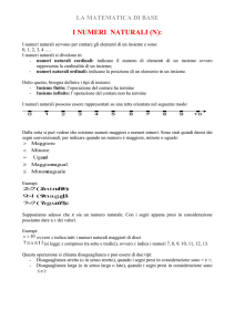 la matematica di base