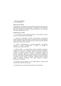 Meccanica quantistica