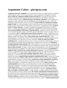 Argomento Calore