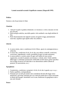 politica, giustizia, libertà, eguaglianza, potere