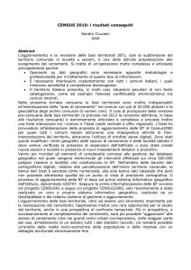 Le basi territoriali