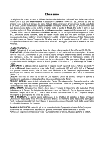 vai - Svolgi la prova sulla religione ebraica (per le classi prime).