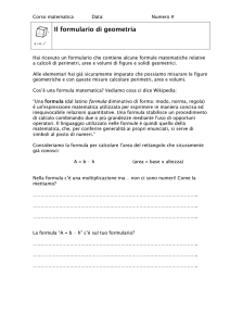 Il formulario di geometria - matematica.ch