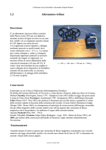 Alternatore trifase