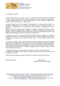 Lettera Presentazione Concorso Ratto