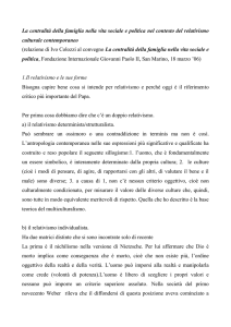 Il pensiero sociale cristiano nel contesto del relativismo culturale