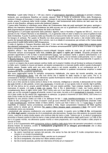 Sant`Agostino Patristica: I padri della Chiesa (I – VIII sec.) danno un