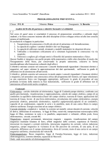 programmazione preventiva