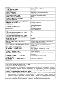 Capacità di problem solving per semplici - UNIPA