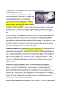 Il Cushing spiegato da Edward Feldman Diagnosi, caratterizzazione