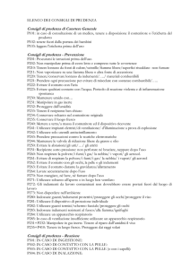 CONSIGLI DI PRUDENZA - Sabbatini Consulting