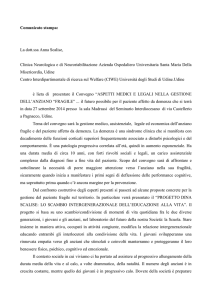 Comunicato stampa - Federsanità ANCI FVG