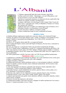 L`Albania - profgraziano.it