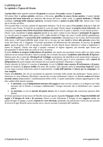 Le epistole e l`epoca di Orazio