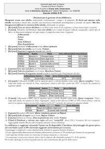 Autore - Forum del Corso Sirio ad Indirizzo Informatico