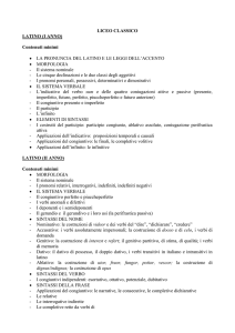 Classe: 1^FL - Liceo Classico "Dante Alighieri"