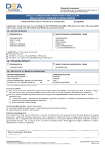 Modulo comunicazione inizio lavori