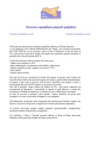 percorso pediatrico