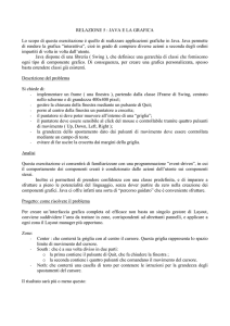 RELAZIONE 5 : JAVA E LA GRAFICA