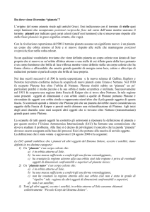 Da dove viene il termine “pianeta”