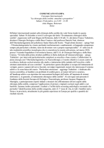 La chirurgia della sordità - Azienda Ospedaliera Universitaria Senese