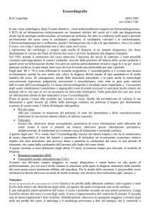 Ecocardiografia - Digilander