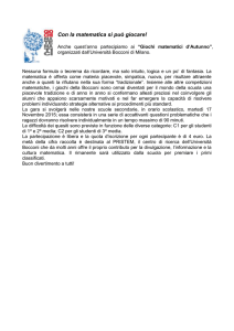 Giochi Matematici