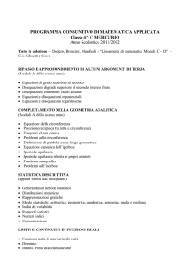 matematica 4C Merc