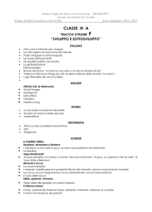 programma d`esame di matematica