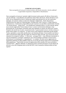 Nuove prospettive di cura per i pazienti colpiti da stenosi aortica