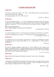 esercizi