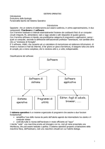 SISTEMI OPERATIVI