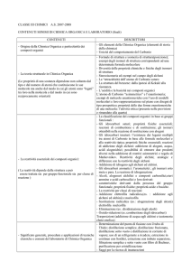 Contenuti e obiettivi minimi
