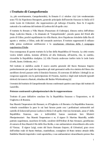 Il Trattato di Campoformio
