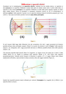 come costruire l`immagine riflessa da uno - Digilander