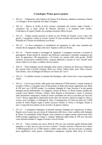 Cronologia- Prima guerra punica