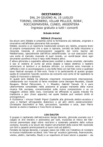 Le schede degli artisti