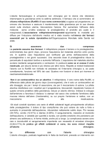 L`aborto farmacologico è un`opzione non chirurgica per le donne