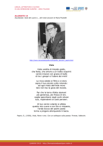 Lingua, letteratura e cultura in una dimensione europea – Area